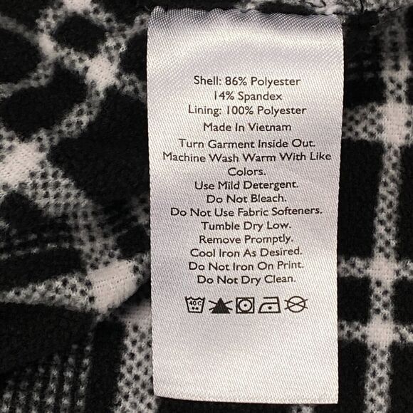 Eddie Bauer Lined Sweatpants Womens Size 14 Black  Elastic Waist Drawstring - Picture 8 of 16